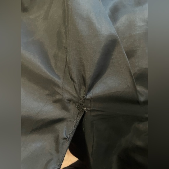 J. Crew Black Wool‎ Blend Overcoat Pea Coat Size S - Picture 5 of 9